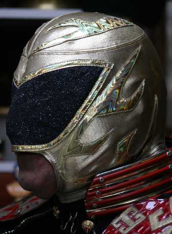 Tinieblas Pro-Grade Golden Mask - Official Product